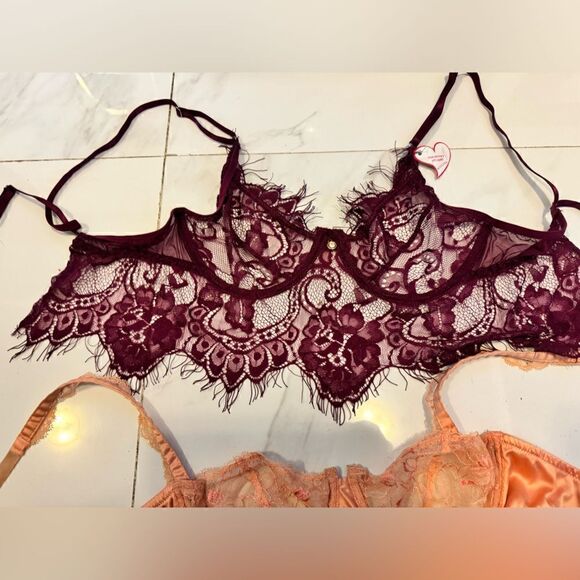 3 lace bralette #9 - Picture 4 of 13